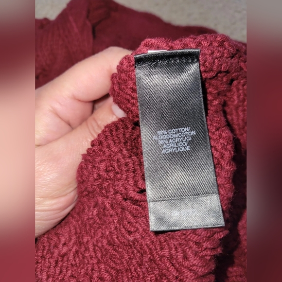 Chunky Knit City UNLTD Sweater Bell Sleeves Knit Womens size Large Excellent! - Picture 7 of 9